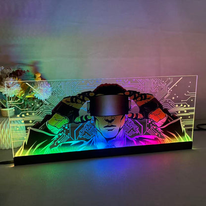 Johnny Mnemonic Pinball Machine 3D Acrylic LED Topper, for Pinball Machine, Pinball Topper Neounik