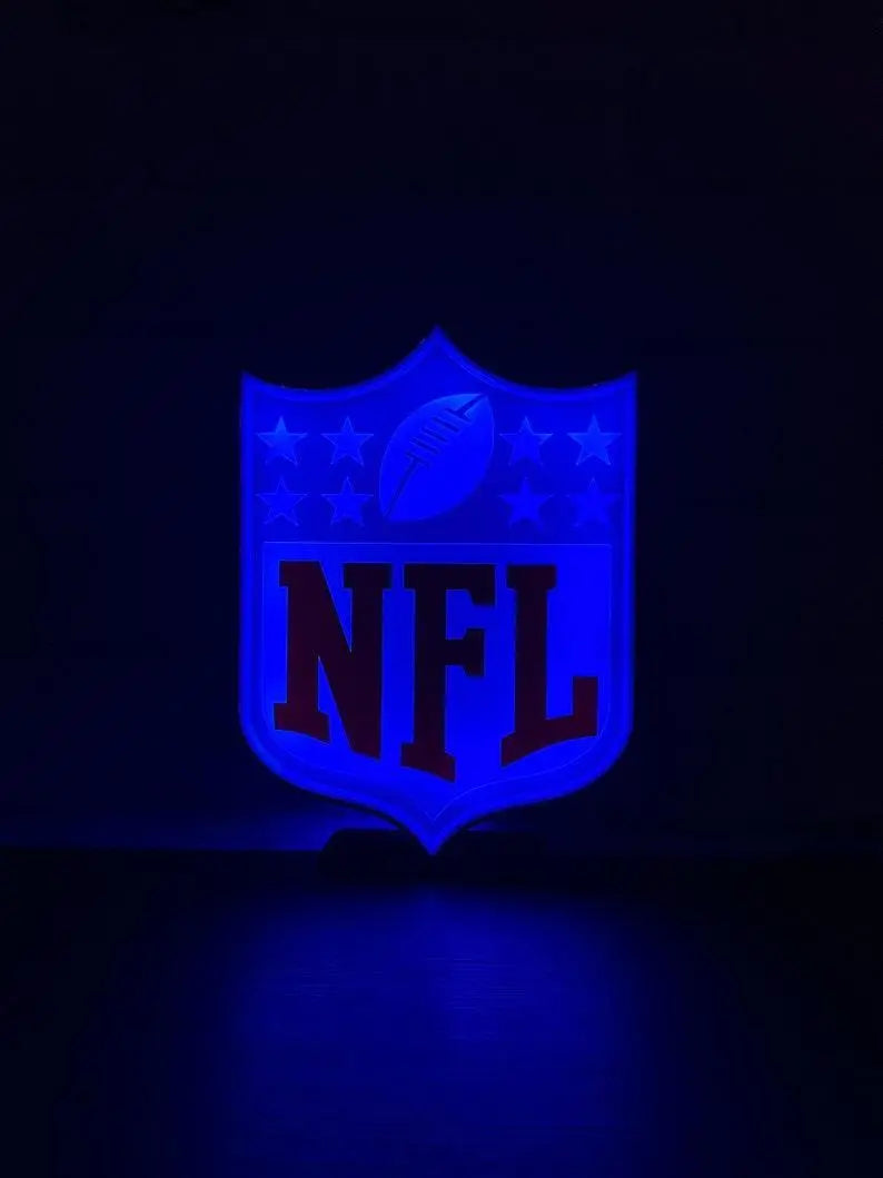 NFL Led LightBox Sign Lamp Football Room Decoration - FYLZGO Signs