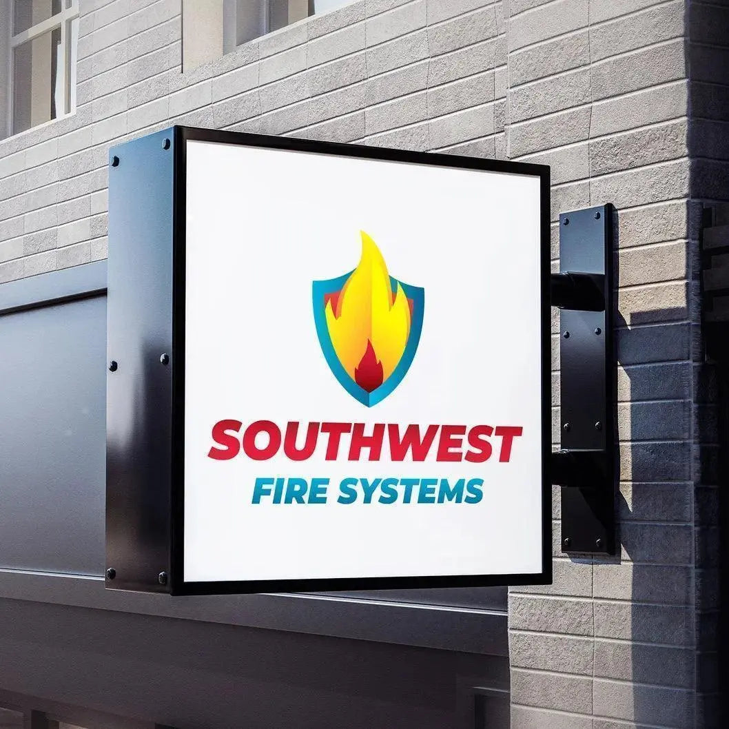 Advertising Signage Illuminated LED Sign Light Box 45x32cm Outdoor Waterproof Outdoor Waterproof Advertising Signage FYLZGO Signs