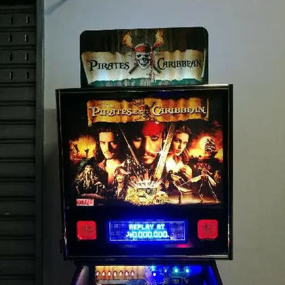 Pirates of the Caribbean Pinball Topper for JJP Pinball Machine, 3D Printed Lightbox USB Powered & Full Dimmable FYLZGO Signs