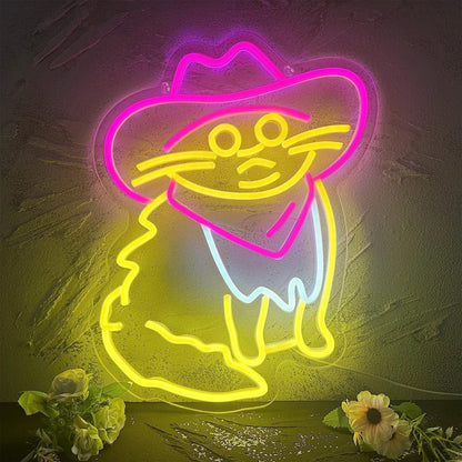 Skeleton Ghost Neon Sign Light 11.8"x11.8" LED Neon Light with On/Off Switch Gaming Neon Sign for Game Room Man Cave Birthday Halloween Decor Christmas Gift FYLZGO