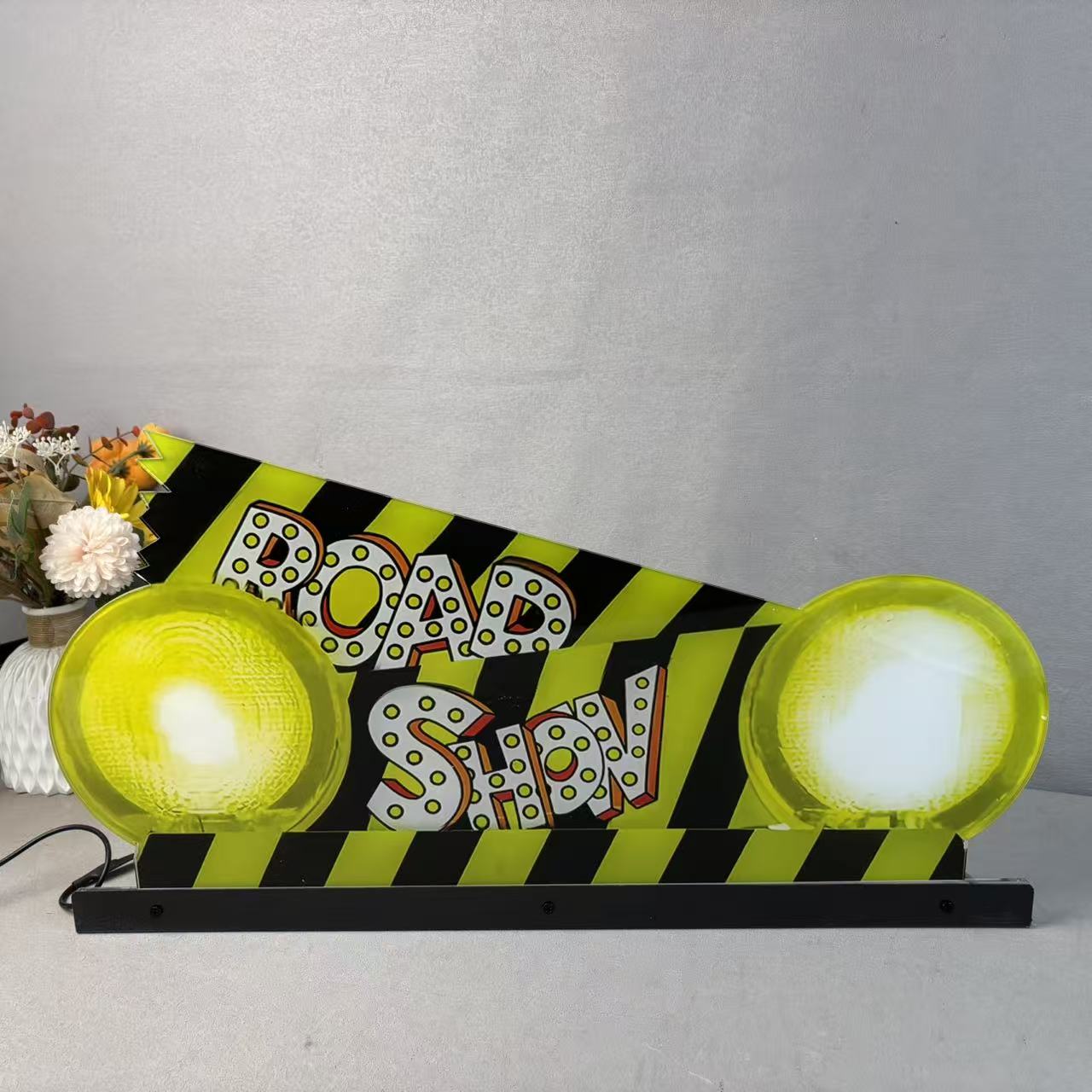Roadshow Pinball Topper 3D Acrylic LED Topper, for Williams Pinball Machine, Pinball Topper NEOUNIK Signs
