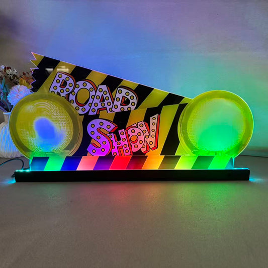 Roadshow Pinball Topper 3D Acrylic LED Topper, for Williams Pinball Machine, Pinball Topper NEOUNIK Signs