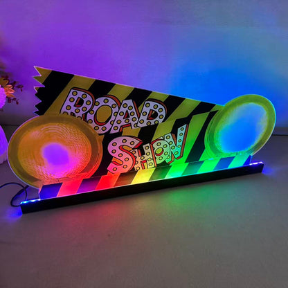 Roadshow Pinball Topper 3D Acrylic LED Topper, for Williams Pinball Machine, Pinball Topper NEOUNIK Signs
