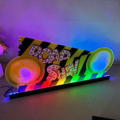 Roadshow Pinball Topper 3D Acrylic LED Topper, for Williams Pinball Machine, Pinball Topper NEOUNIK Signs