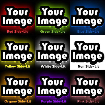 Custom LED Lightbox Sign Wall Art Decoration for Teens Gaming Room 3D Print Nightlight Wall Table Decor Personalized Gifts - FYLZGO Signs