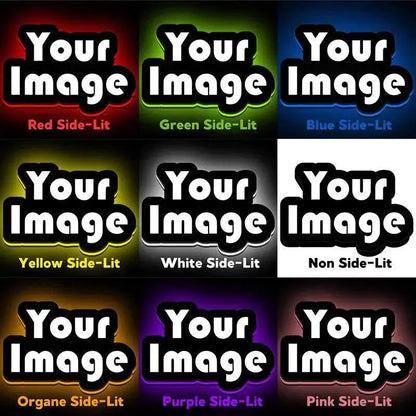 Custom 3D Printed Light Boxes - Design your logo/brand/image 3d printed lightbox FYLZGO Custom