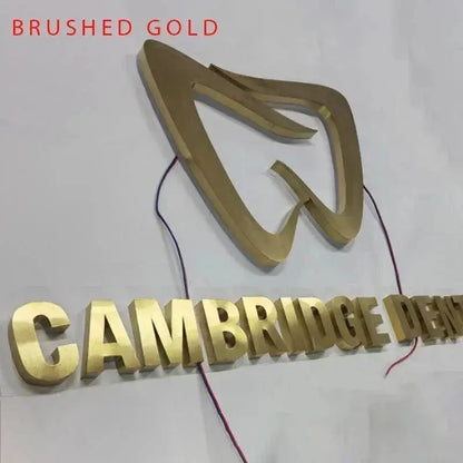Custom Business Logo, Business Sign, Light Up Sign, Salon Decor, Metal Sign, Backlit Sign, Illuminated Sign, Metal Sign Outdoor FYLZGO Signs