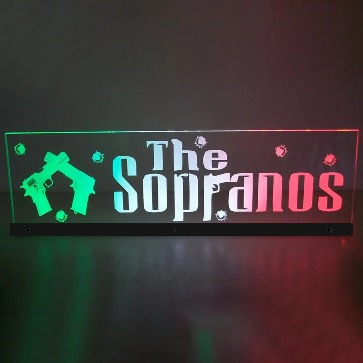 The Sopranos Acrylic RGB LED Topper, for Stern Pinball Machine, Pinball Topper FYLZGO Signs
