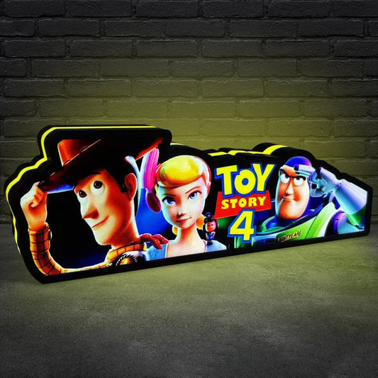 Toy Stroy 4 Pinball Topper LED Lightbox, 3D Printed Lightbox Rock Your Game FYLZGO Signs