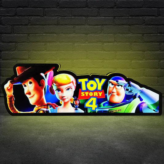 Toy Stroy 4 Pinball Topper LED Lightbox, 3D Printed Lightbox Rock Your Game FYLZGO Signs