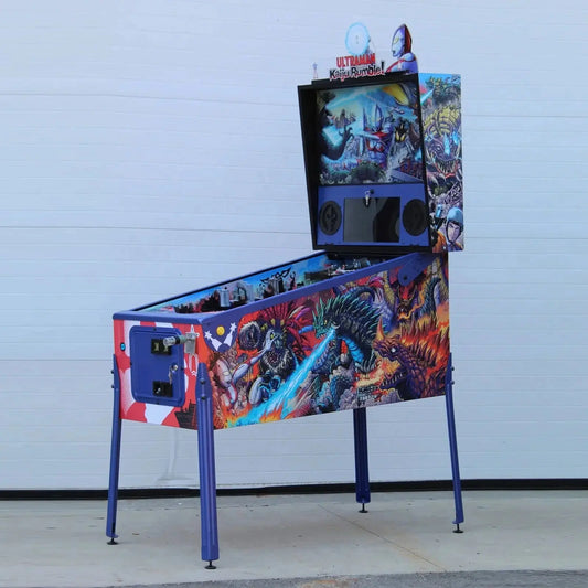 Ultraman Kaiju Rumble Pinball Topper 3D Acrylic LED Topper, For Spooky Pinball Mahine, Pinball Topper FYLZGO Signs