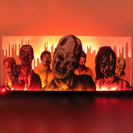 Walking Dead Topper 3D Acrylic RGB LED Topper, For Stern Pinball Mahine, Pinball Topper FYLZGO Signs