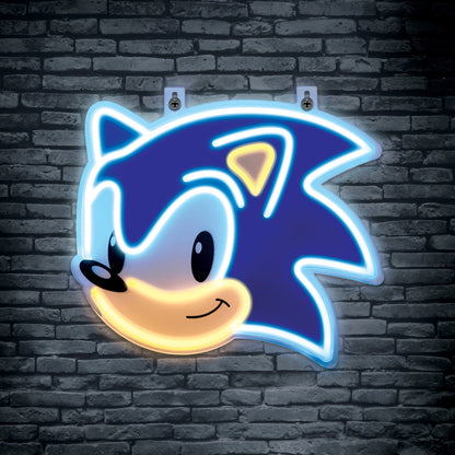 Sega Classic Sonic The Hedgehog Neon Wall Light FYLZGO