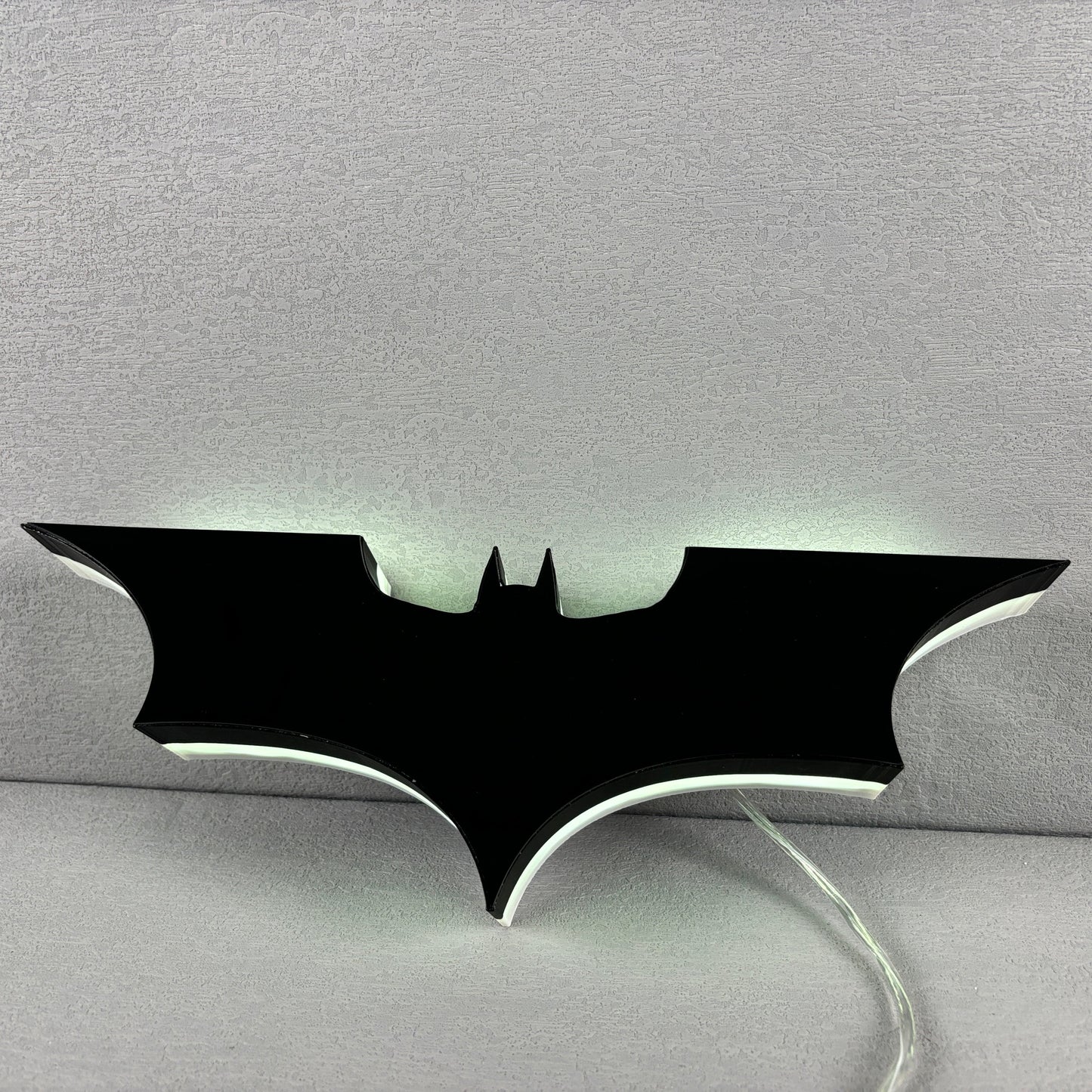 Batman Logo LED Lightbox Fully Dimmable & USB Powered FYLZGO Signs