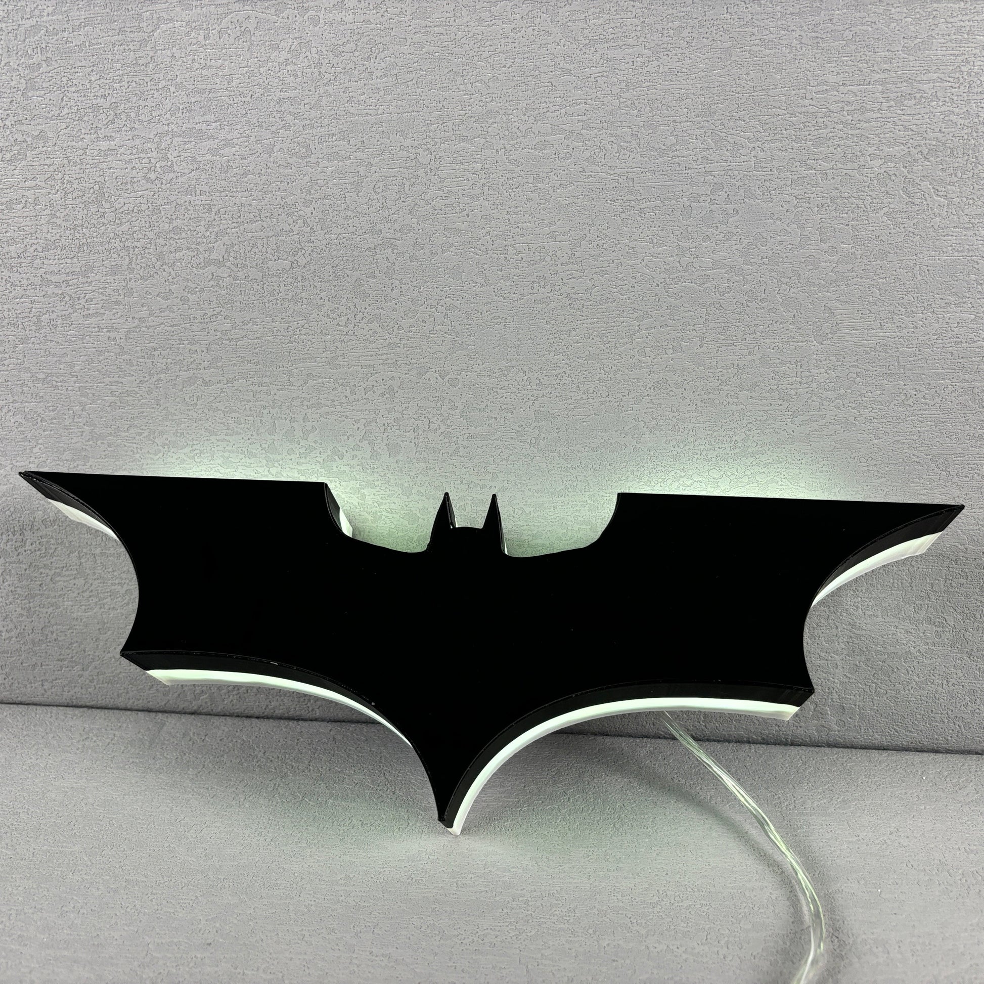 Batman Logo LED Lightbox Fully Dimmable & USB Powered FYLZGO Signs