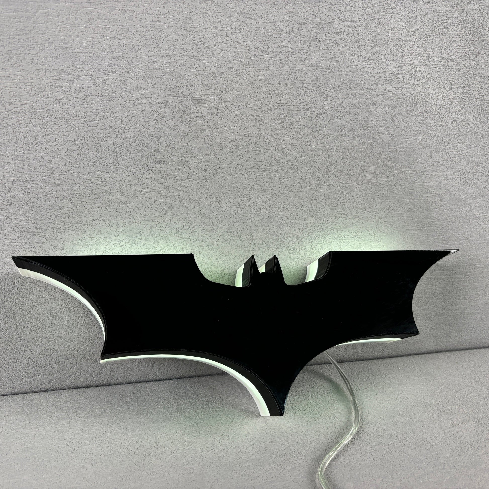 Batman Logo LED Lightbox Fully Dimmable & USB Powered FYLZGO Signs