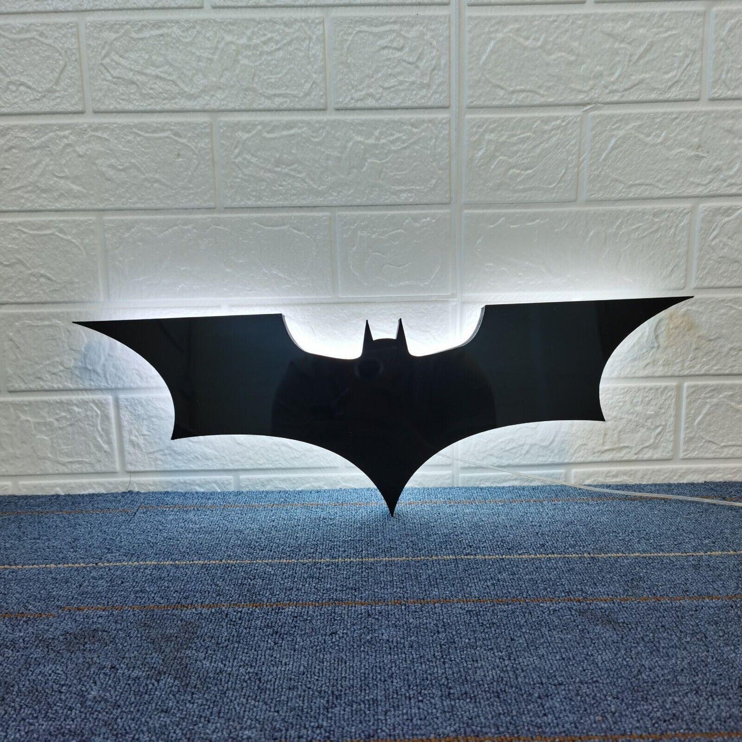 Batman Logo LED Lightbox Fully Dimmable & USB Powered FYLZGO Signs
