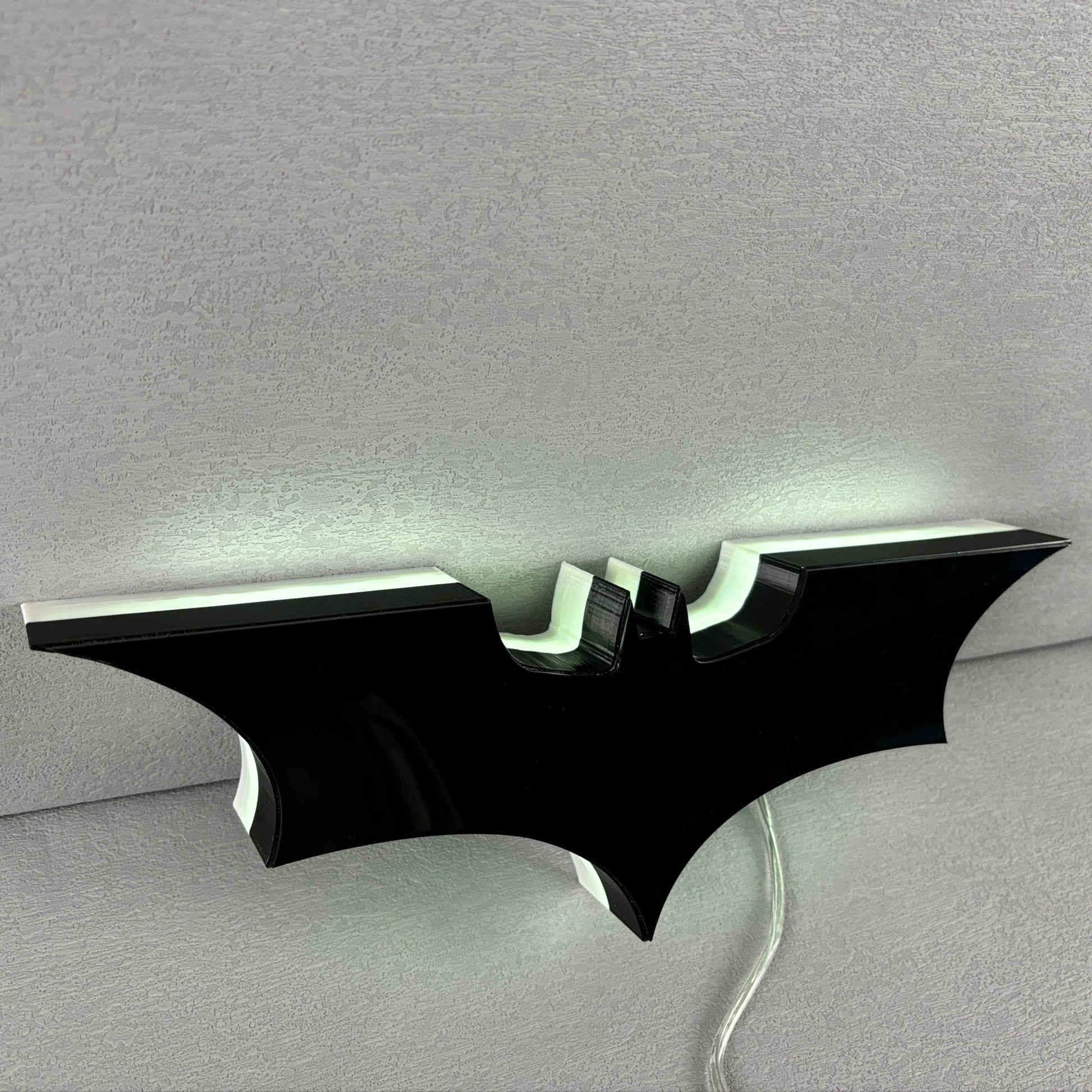 Batman Logo LED Lightbox Fully Dimmable & USB Powered FYLZGO Signs