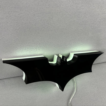Batman Logo LED Lightbox Fully Dimmable & USB Powered FYLZGO Signs