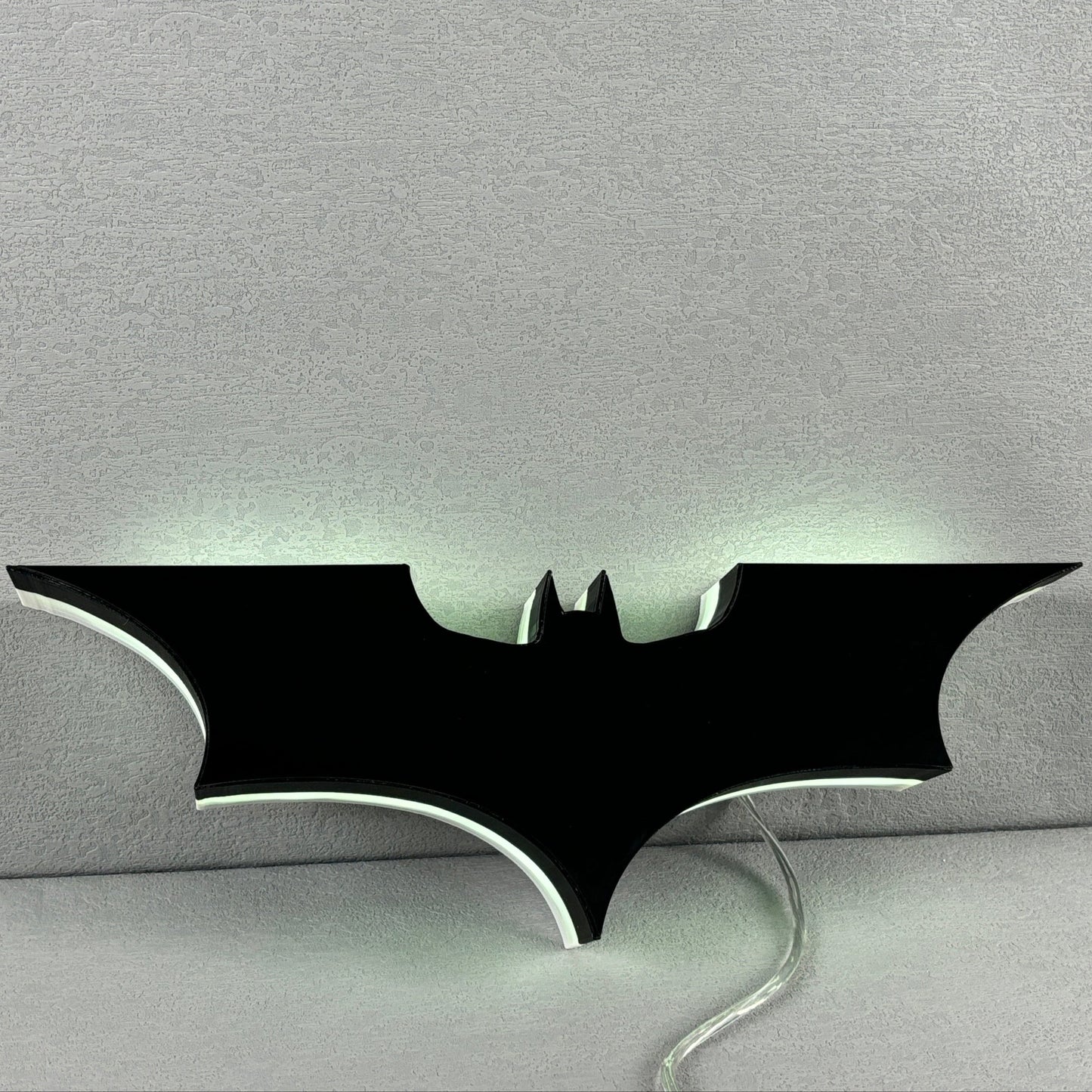 Batman Logo LED Lightbox Fully Dimmable & USB Powered FYLZGO Signs
