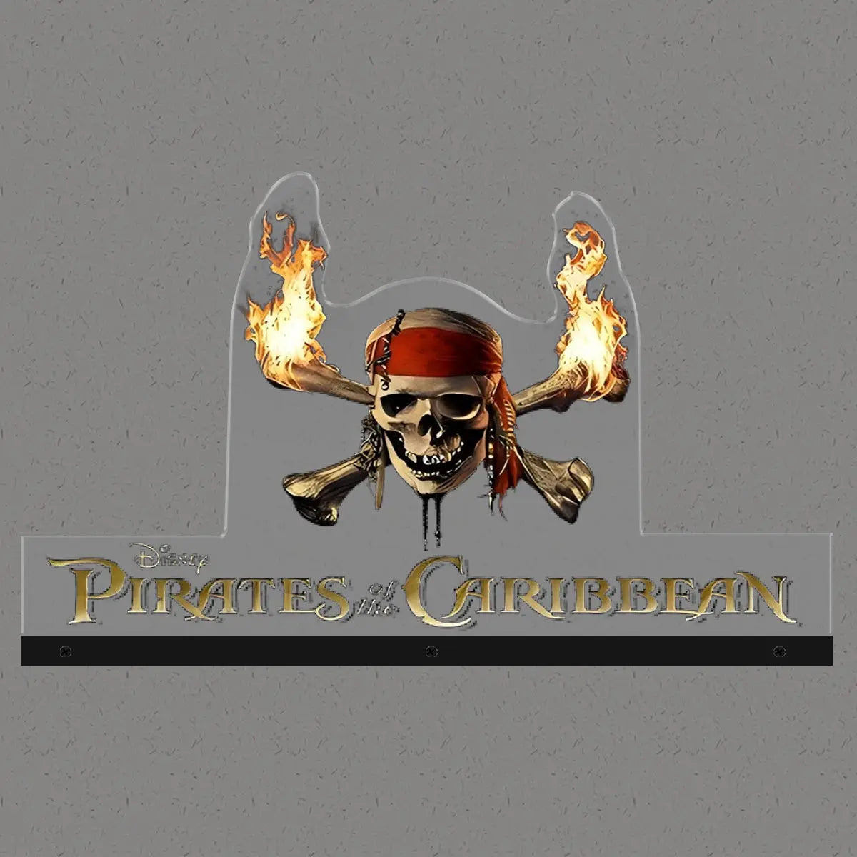 Pirates of the Caribbean Pinball Topper Acrylic RGB LED Topper, For Jersey Jack JJP Pinball Machine FYLZGO Signs