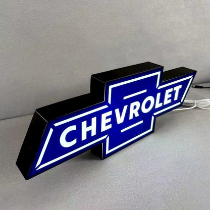 Chevrolet Auto Logo 3D Lightbox FYLZGO Signs