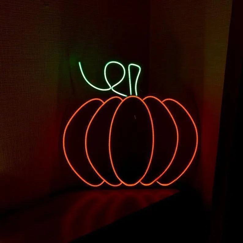Pumpkin neon sign, Pumpkin Patch, Halloween neon sign, Spooky Halloween decor, Scary sign for Halloween, Trick or treat sign, Boo neon sign FYLZGO Signs