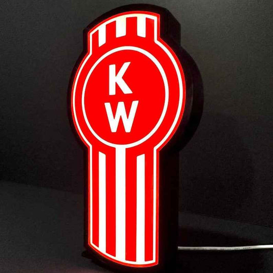 Kenworth‑Inspired LED Light Box | Truck Garage & Man Cave Decor