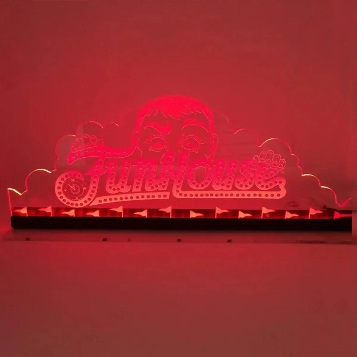 Funhouse Acrylic RGB LED Topper, for Pinball Machine, Pinball Topper FYLZGO Signs