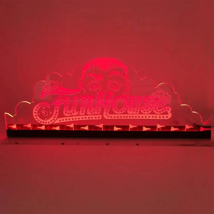 Funhouse Acrylic RGB LED Topper, for Pinball Machine, Pinball Topper FYLZGO Signs
