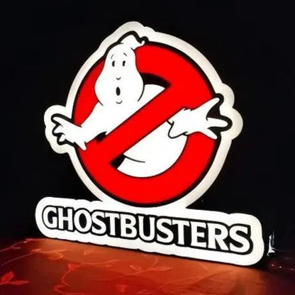Ghostbusters With Logo Light Box USB Powered with Dimming Control Perfect Decoration FYLZGO Signs