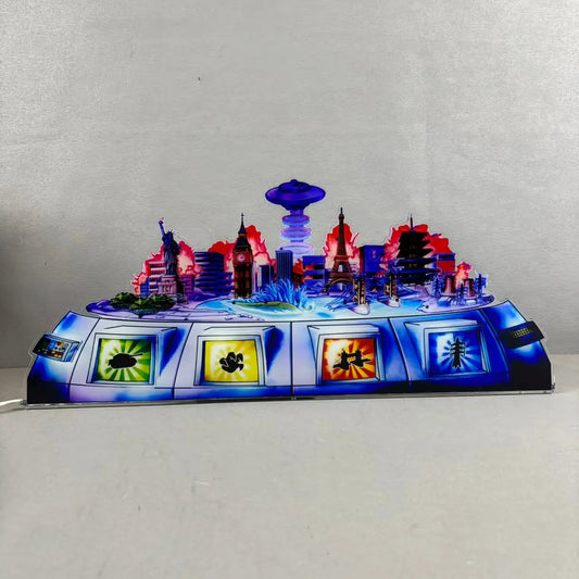Godzilla Challenger Edition Pinball Acrylic LED Topper, for Pinball Machine, Pinball Topper FYLZGO Signs