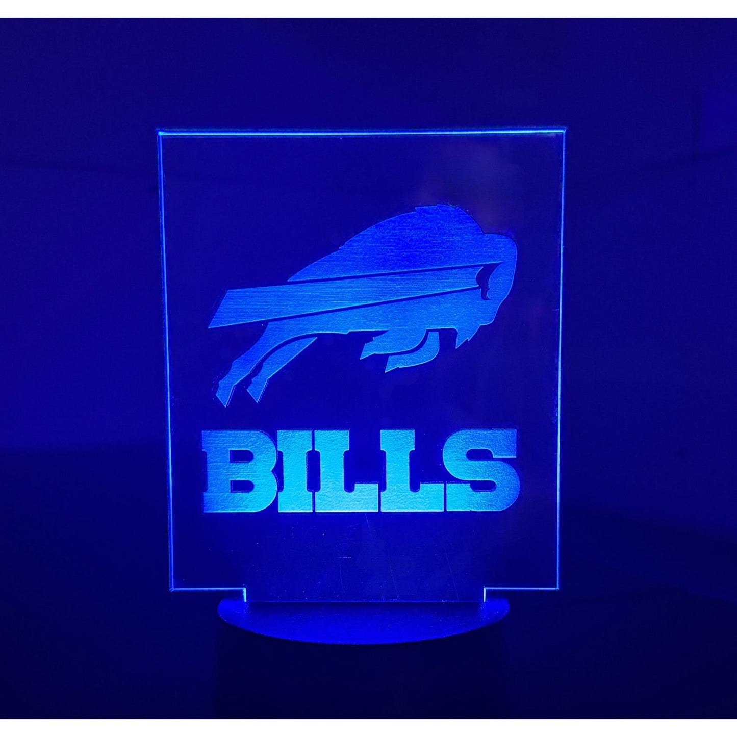 Custom Laser Engraved LED Gaming Light, Color Changing Desk Lamp, Personalized Logo Decor FYLZGO