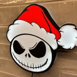 The Nightmare Before Christmas Jack Skellington Lightbox FYLZGO Signs