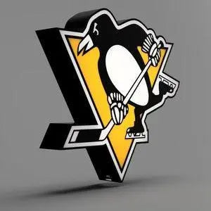 Pittsburgh Penguins - NHL - LED Lightbox Sign/Lamp FYLZGO Signs