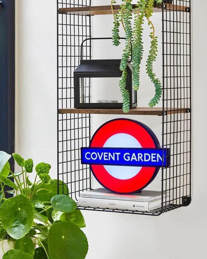 Underground Sign Lightbox - Living Room table light, Bedside Nightlight, desk light, London LED light, Man Cave light FYLZGO Signs
