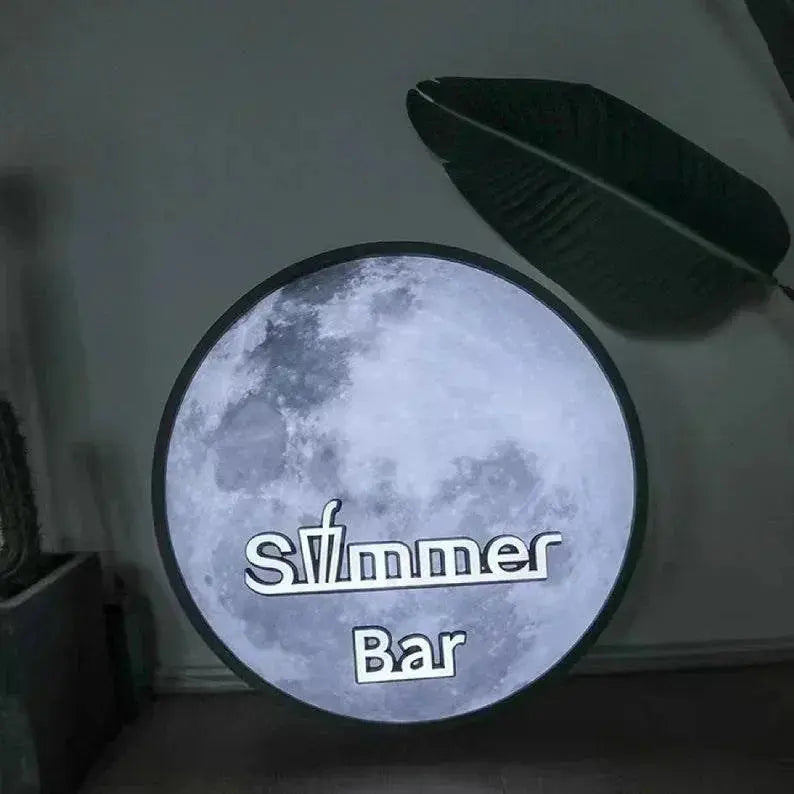 Custom Acrylic Round Light Box ,Luminous Light Box,Store&Office Wall Decor Lights Box,Modern Outdoor lights Sign,Personalized Gifts FYLZGO Signs