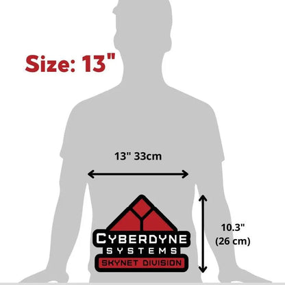 Cyberdyne Systems Terminator LED Sign, Great Nostalgic Decoration, Fully Dimmable & Powered by USB, Multiple Size Option Available FYLZGO Signs