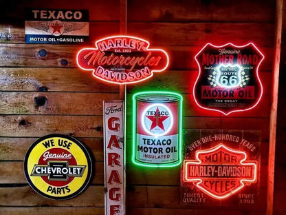 Design inspired 18" dodge Mopar garage hemi LED neon Sign with blue light FYLZGO Signs