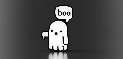 Boo Ghost Halloween Lightbox FYLZGO Signs