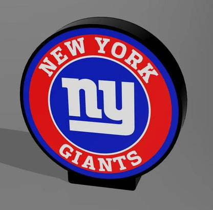New York Giants Lightbox FYLZGO Signs