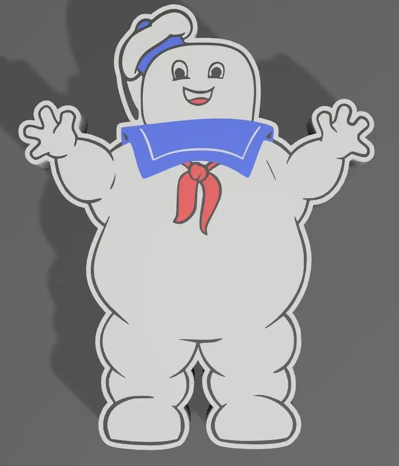 Stay Puff Marshmallow Man Light Box -LED FYLZGO Signs