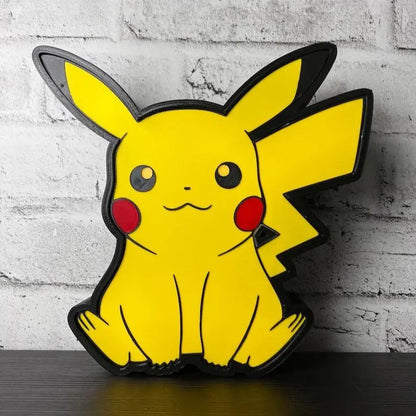 Pikachu Led LightBox Sign Lamp Pokémon Room Decoration - FYLZGO Signs
