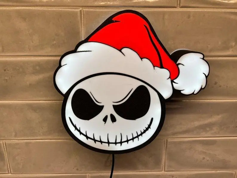 The Nightmare Before Christmas Jack Skellington Lightbox FYLZGO Signs