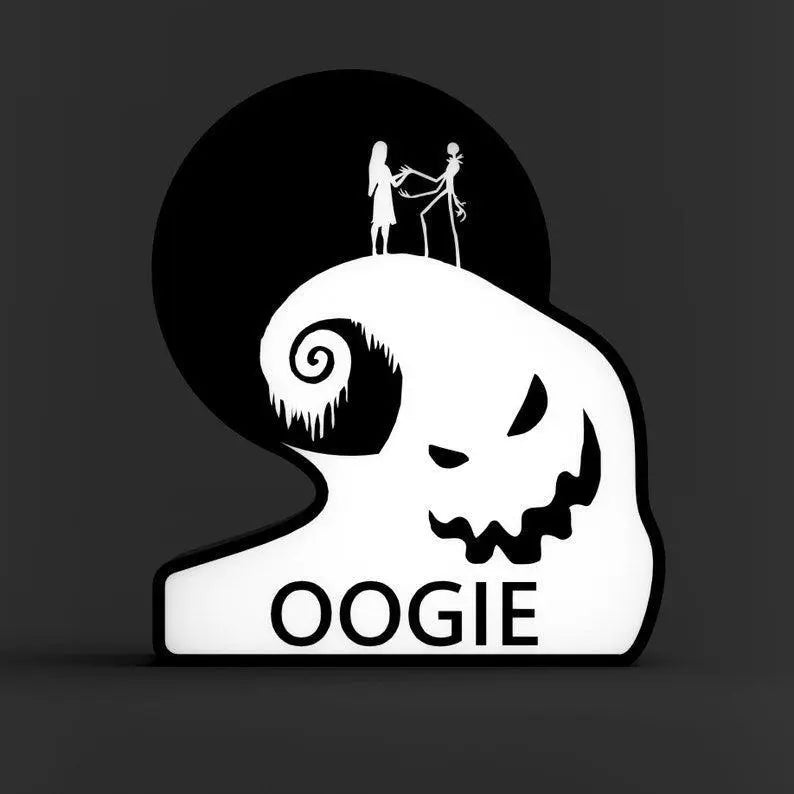 The Nightmare Before Christmas LED Lightbox FYLZGO Signs