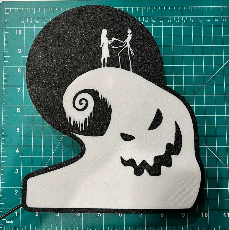 The Nightmare Before Christmas LED Lightbox FYLZGO Signs