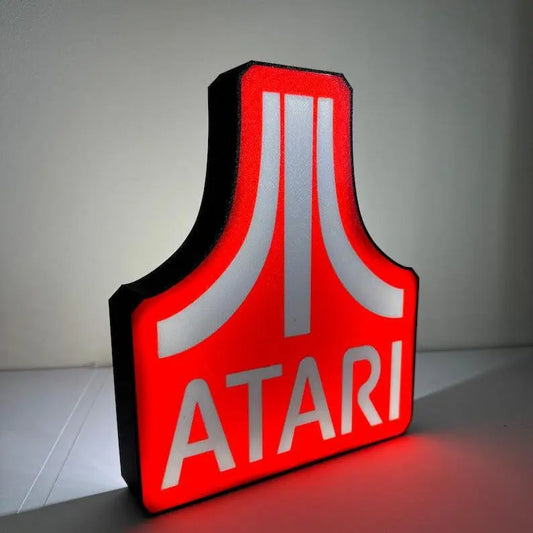 Atari Retro LED Light box FYLZGO Signs