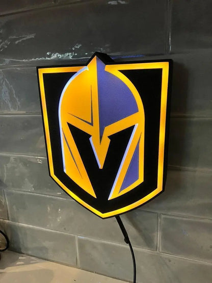 Vegas Golden Knights  NH LED Lightbox Sign/Lamp FYLZGO Signs