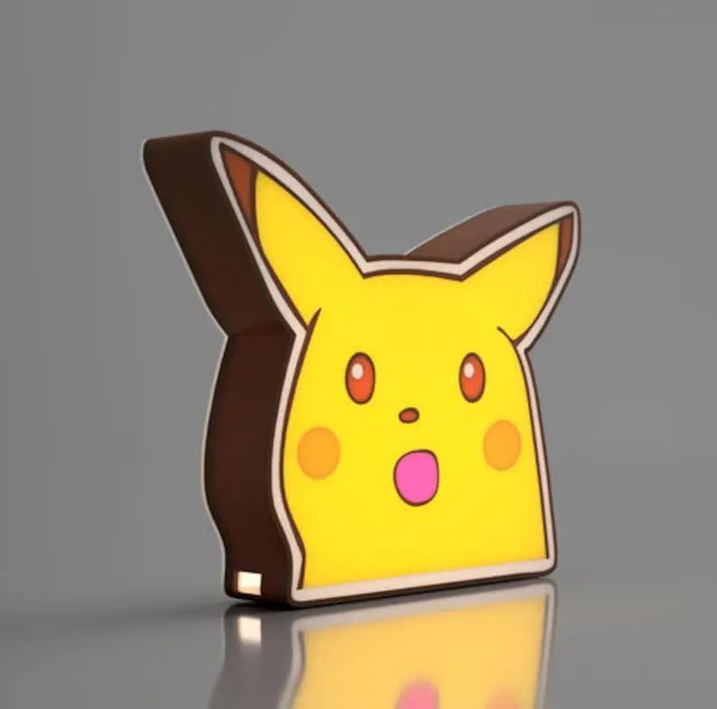 Pikachu Pokeman LED Lightbox Sign/Lamp - FYLZGO Signs
